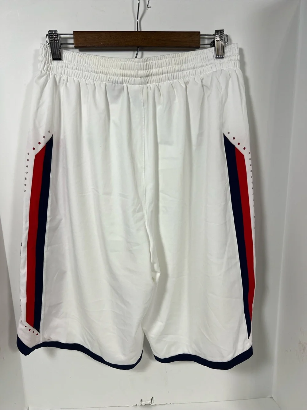 Nike White Red and Navy Arizona Wildcats Basketball Shorts - Picture 7 of 7